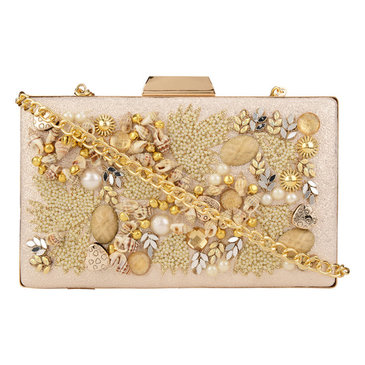 Shell gold box clutch