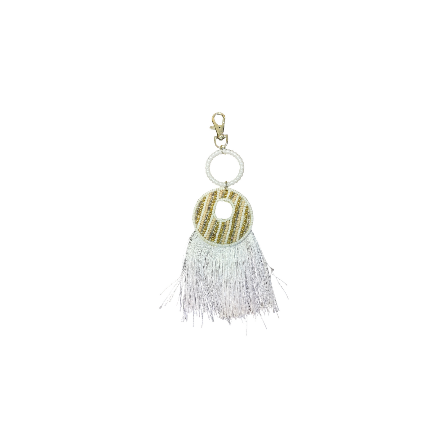 A Vdesi bag charm that will elevate your bag's look. 