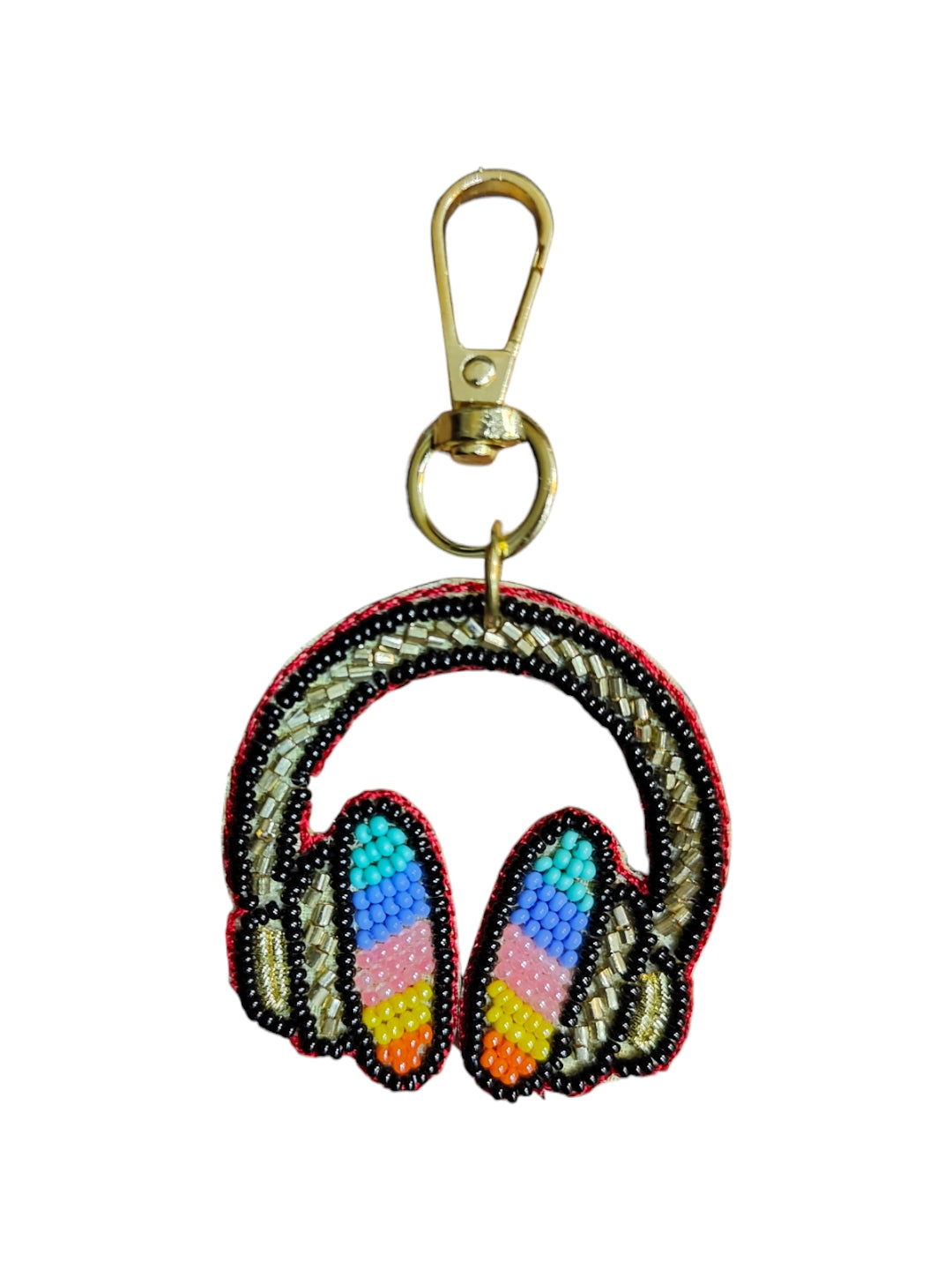 Whether you're a music enthusiast on the go or simply want to add a trendy accent to your everyday carry, this bag charm is sure to turn heads and spark conversations. 