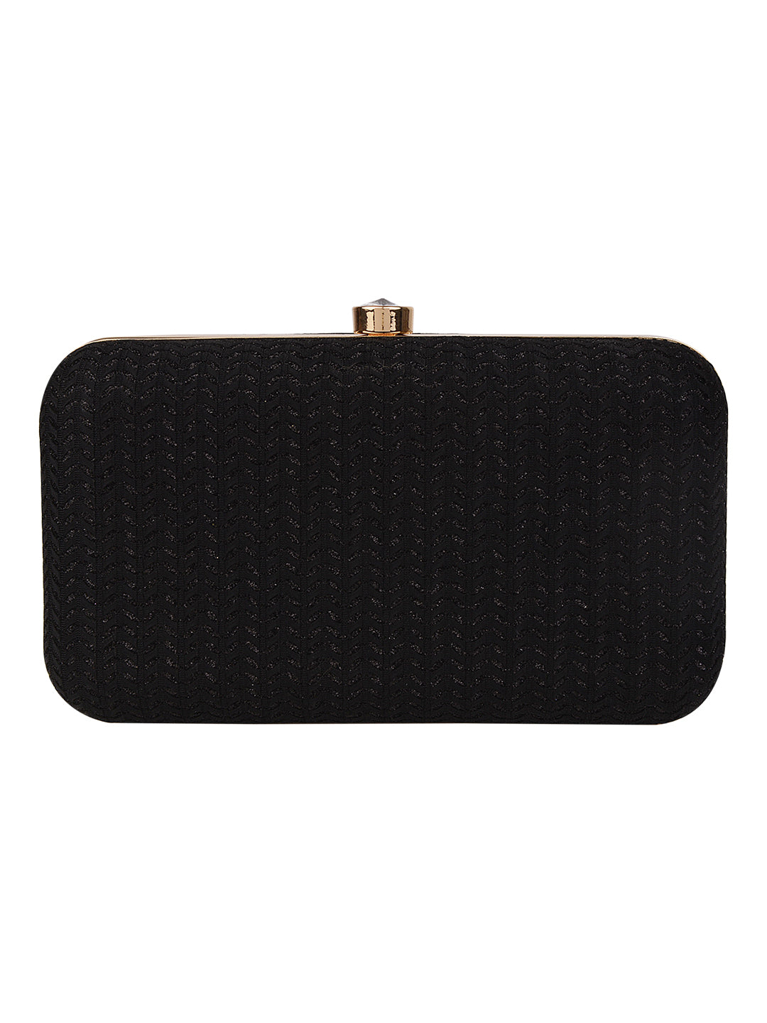 Designed for versatility, this clutch effortlessly transitions from daytime to evening affairs. 
