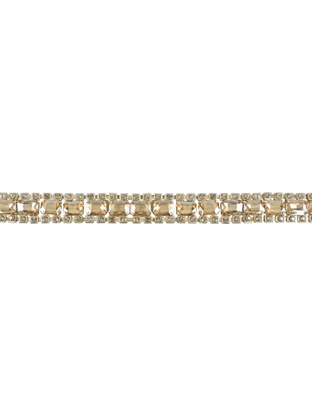 Step into the spotlight with our dazzling stone waist belt. 